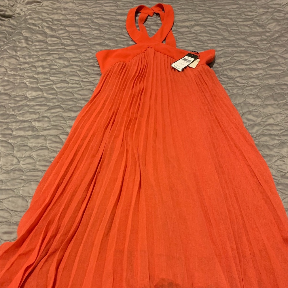 BCBG Maxazria orange dress! Size 2!